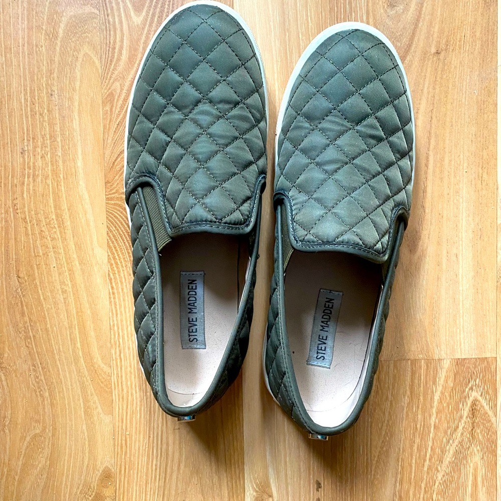 1 pair of Steve Madden flats - only attempted to wear once but too small for me